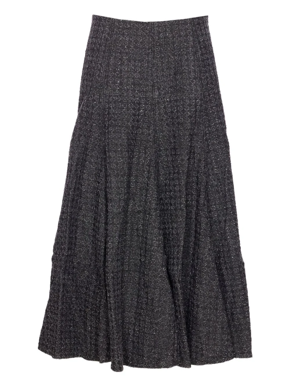 tiered sparkle skirt - 1