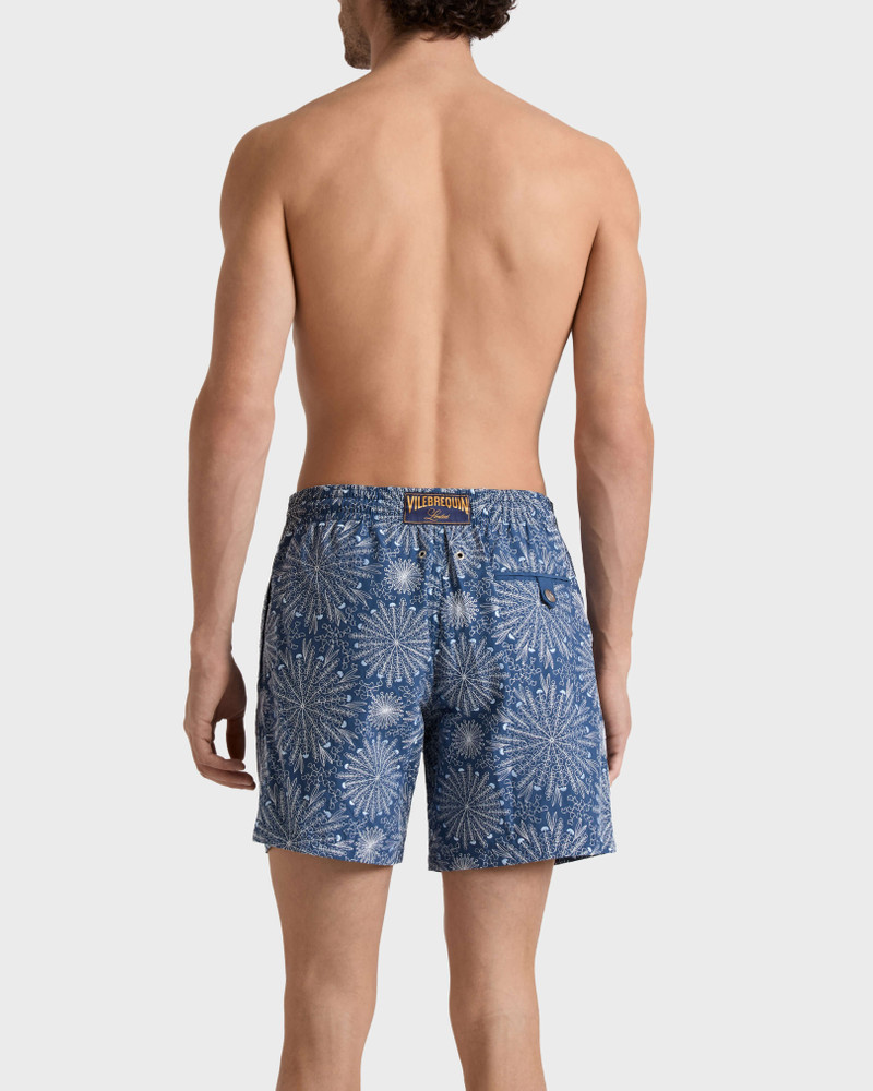 MEN EMBROIDERED SWIM TRUNKS MOSAIC URCHIN - LIMITED EDITION 3