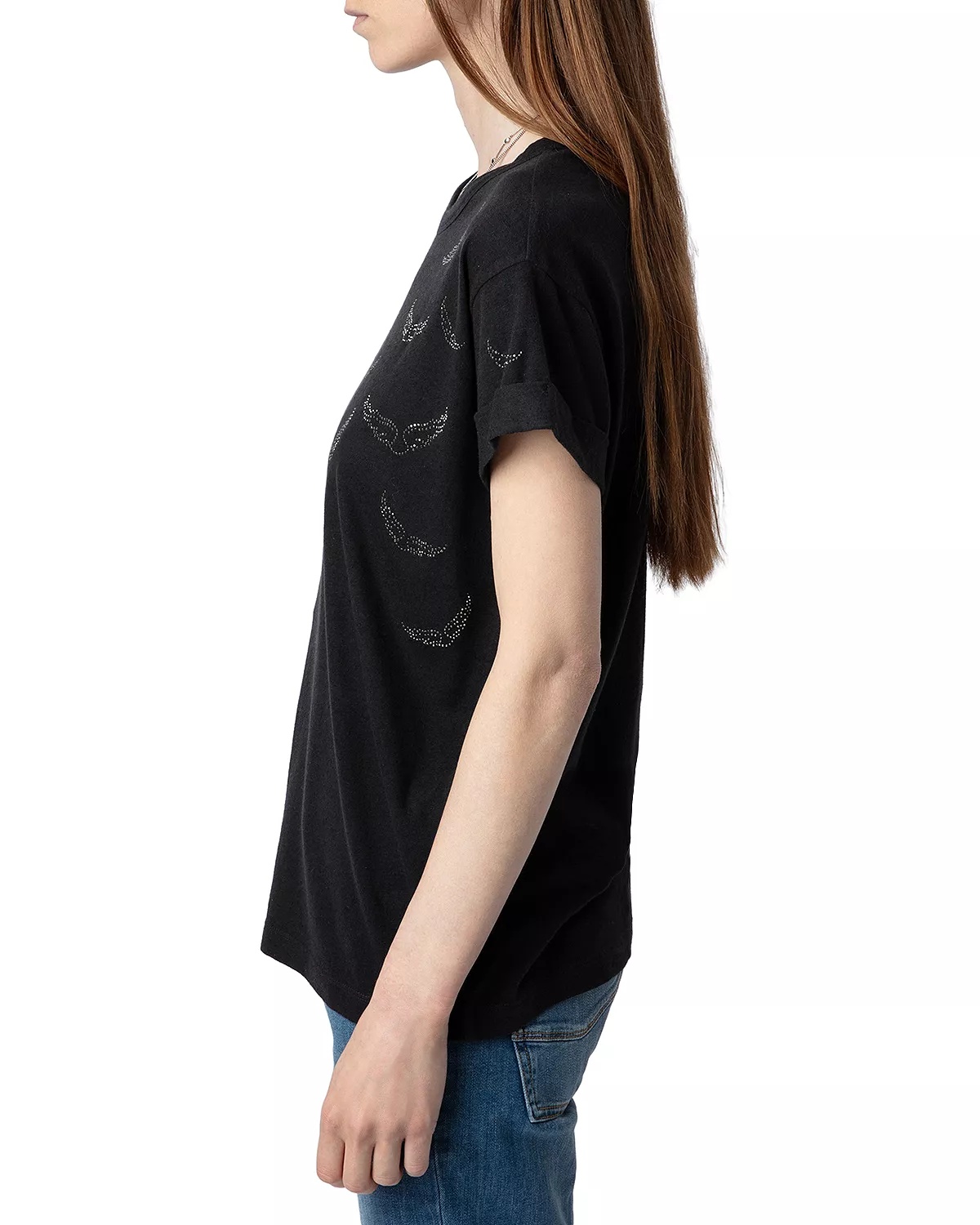 Anya PCL Rain Rhinestone Wing Tee - 4