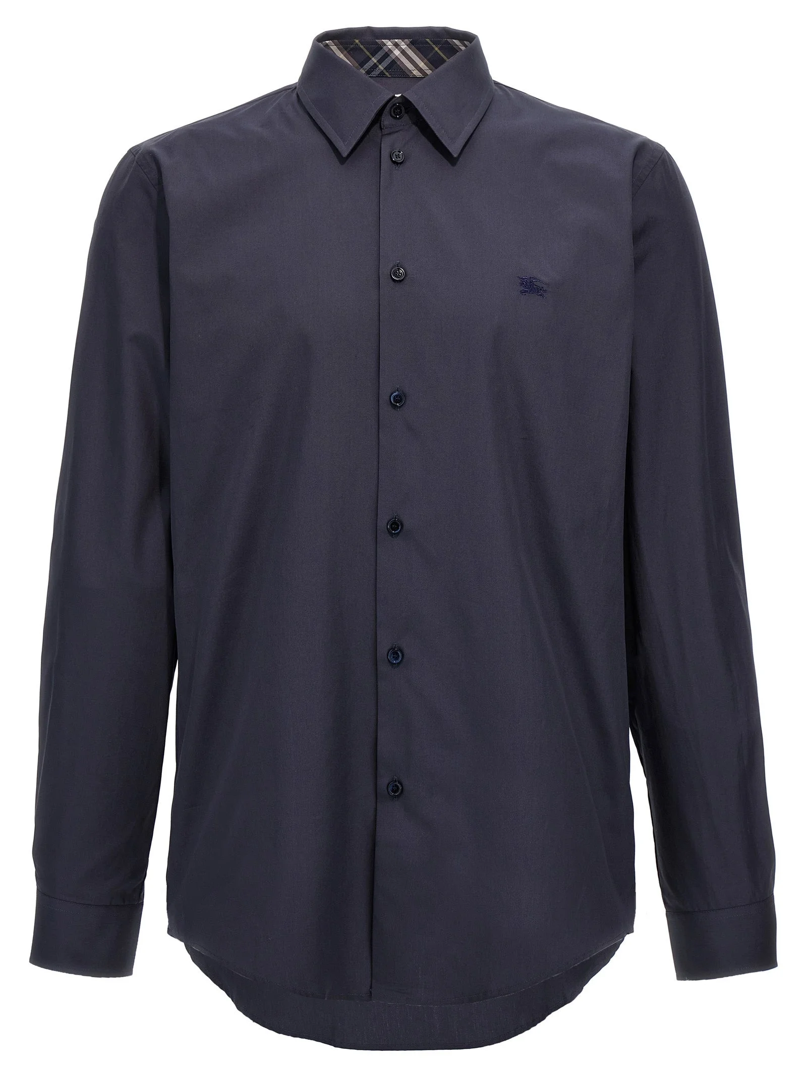 Burberry Men Logo Embroidery Shirt - 1