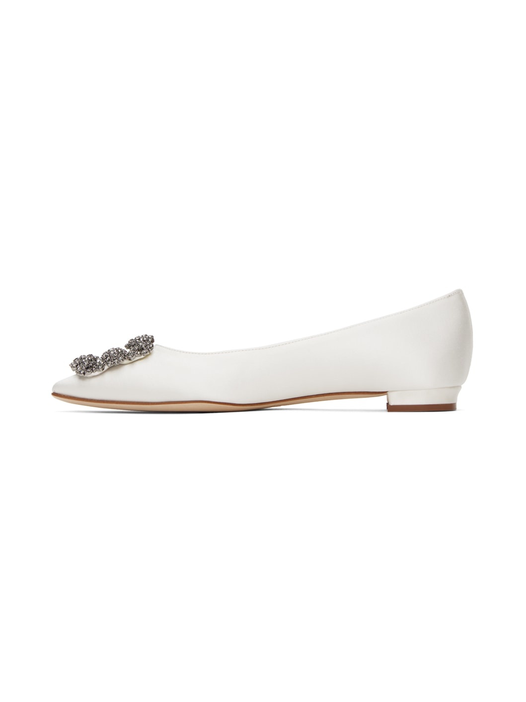 White Hangisiflat Ballerina Flats - 3