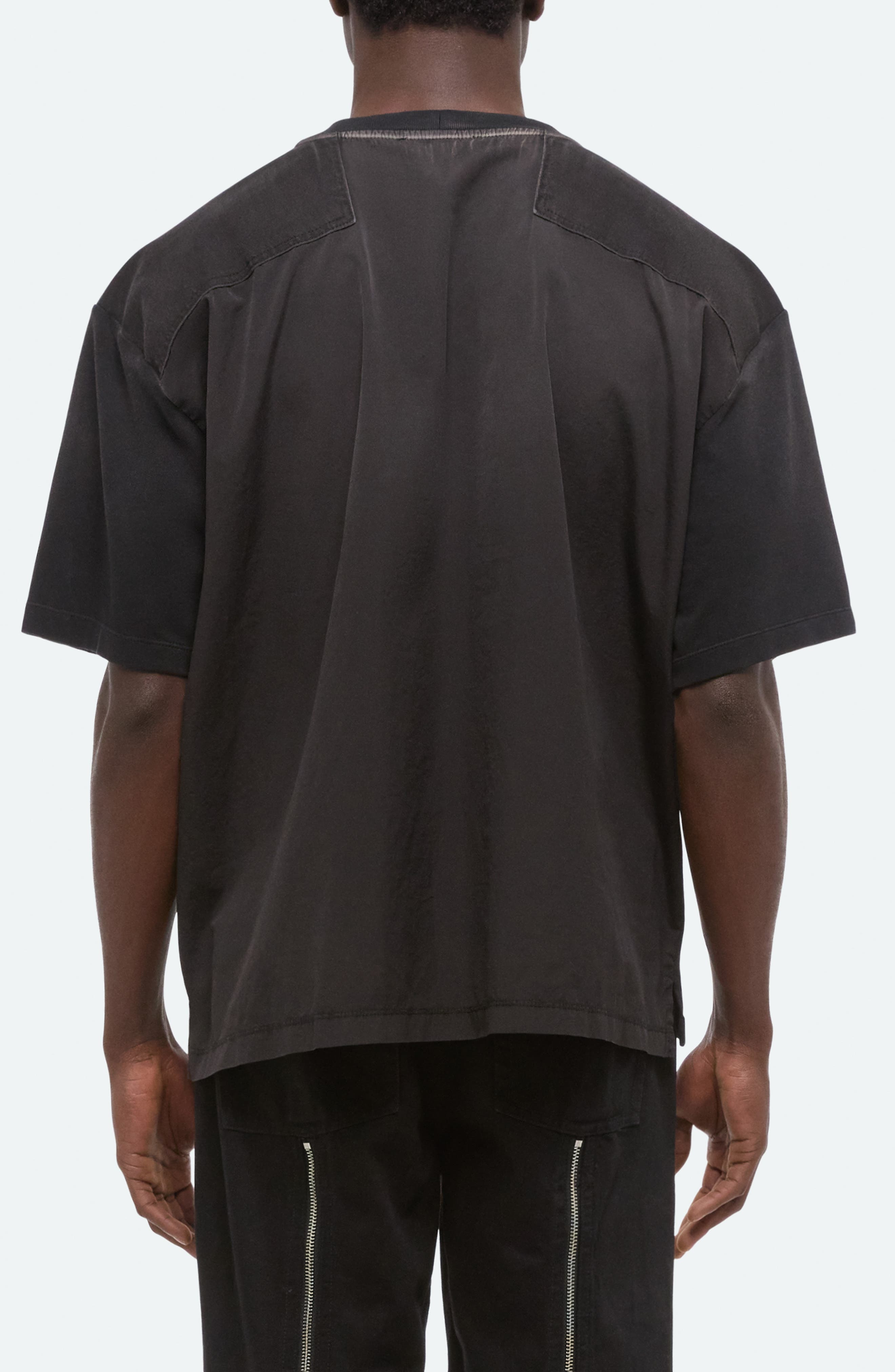 Helmut Lang Patch Cotton T-Shirt in Black at Nordstrom - 2