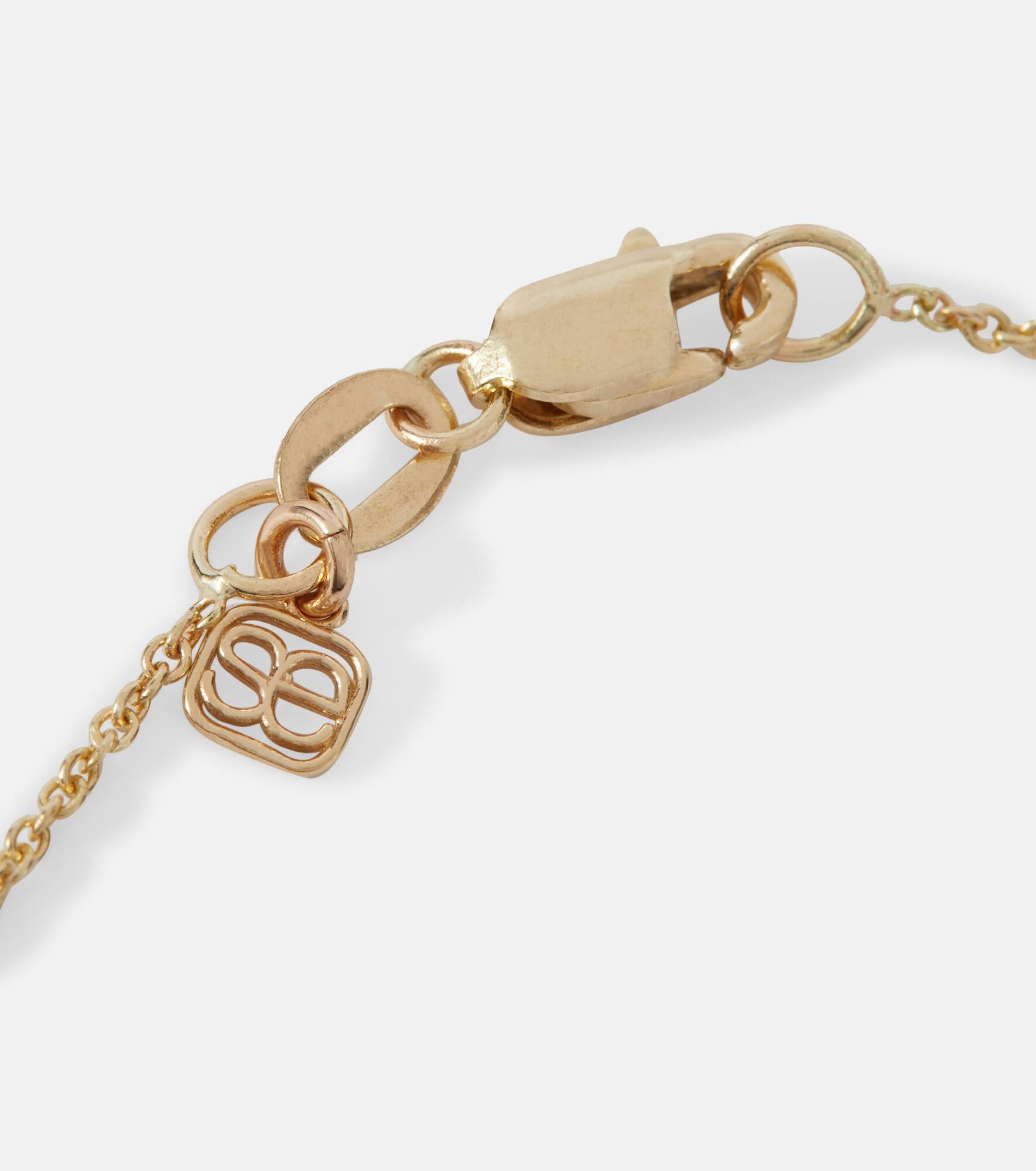 Evil Eye 14kt gold and diamond necklace - 4