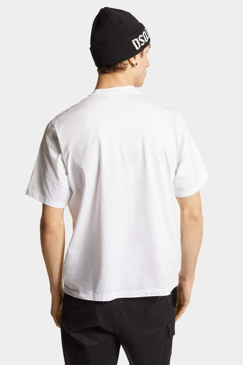 RHINESTONES PRINTED LOOSE FIT T-SHIRT 4