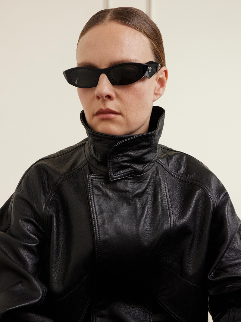 Prada Symbole Cat-eye Acetate Sunglasses outlook