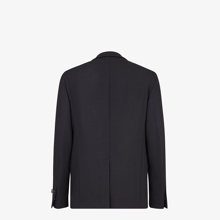 Black wool blazer - 2