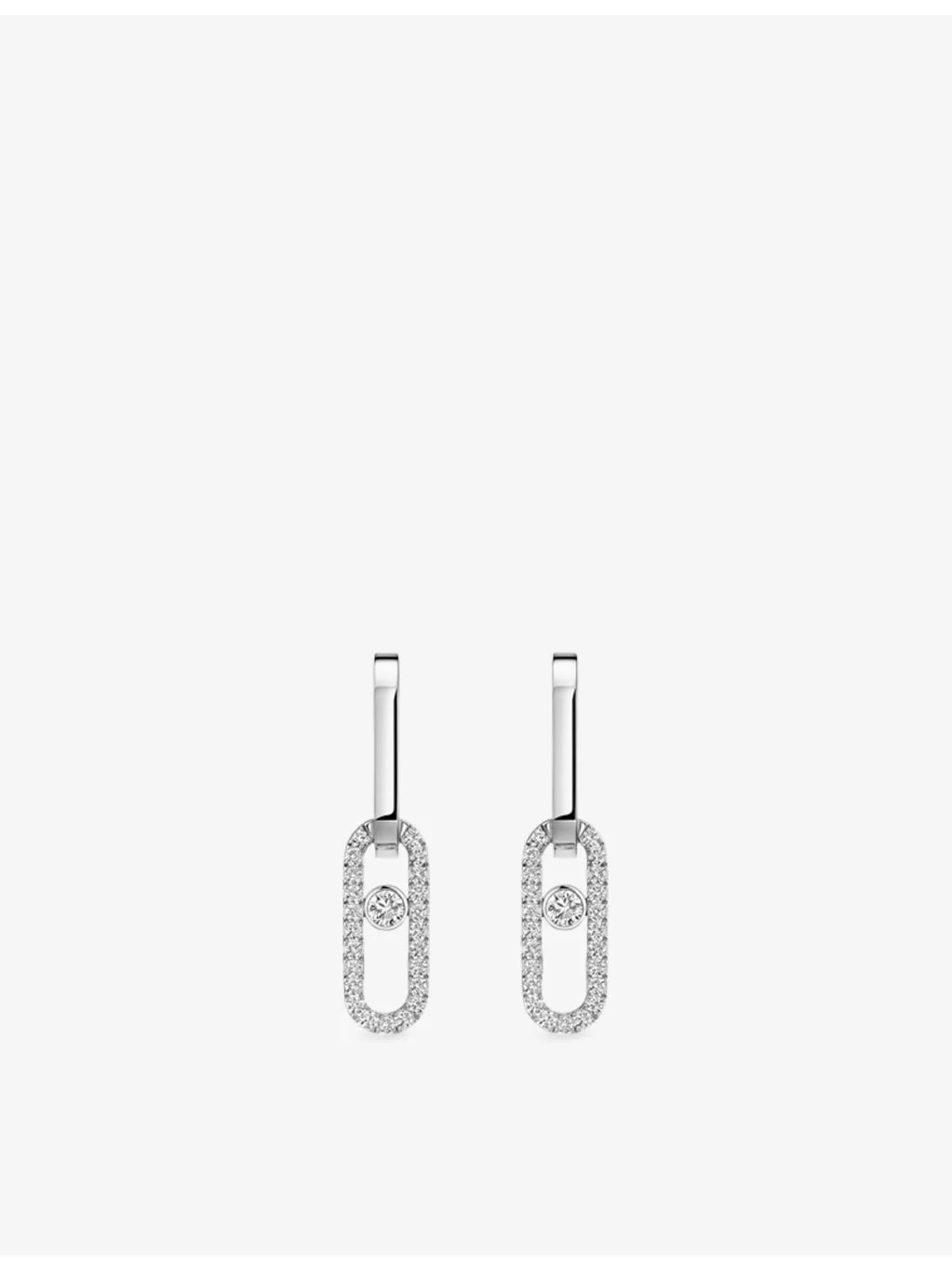 Move Link 18ct gold and 0.85ct diamond earrings - 1