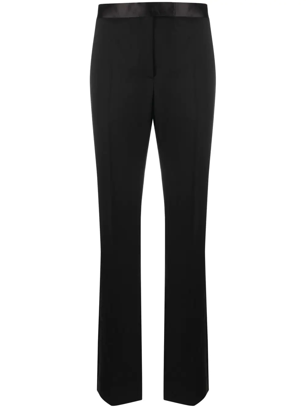 high-waisted straight-leg trousers - 2