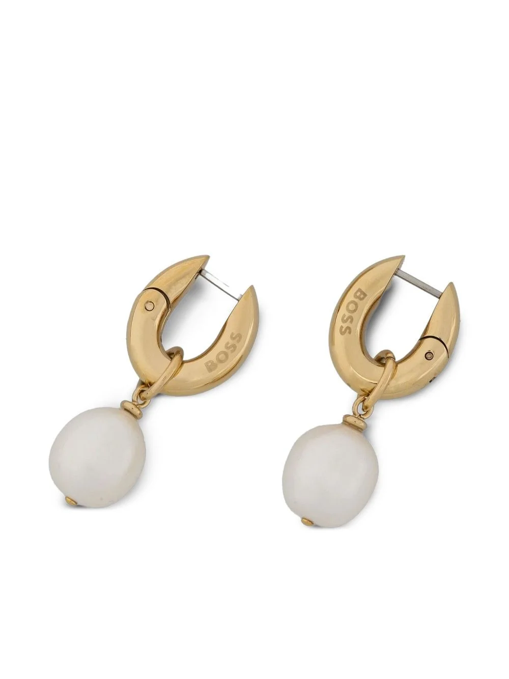 hinged hoop earrings - 1