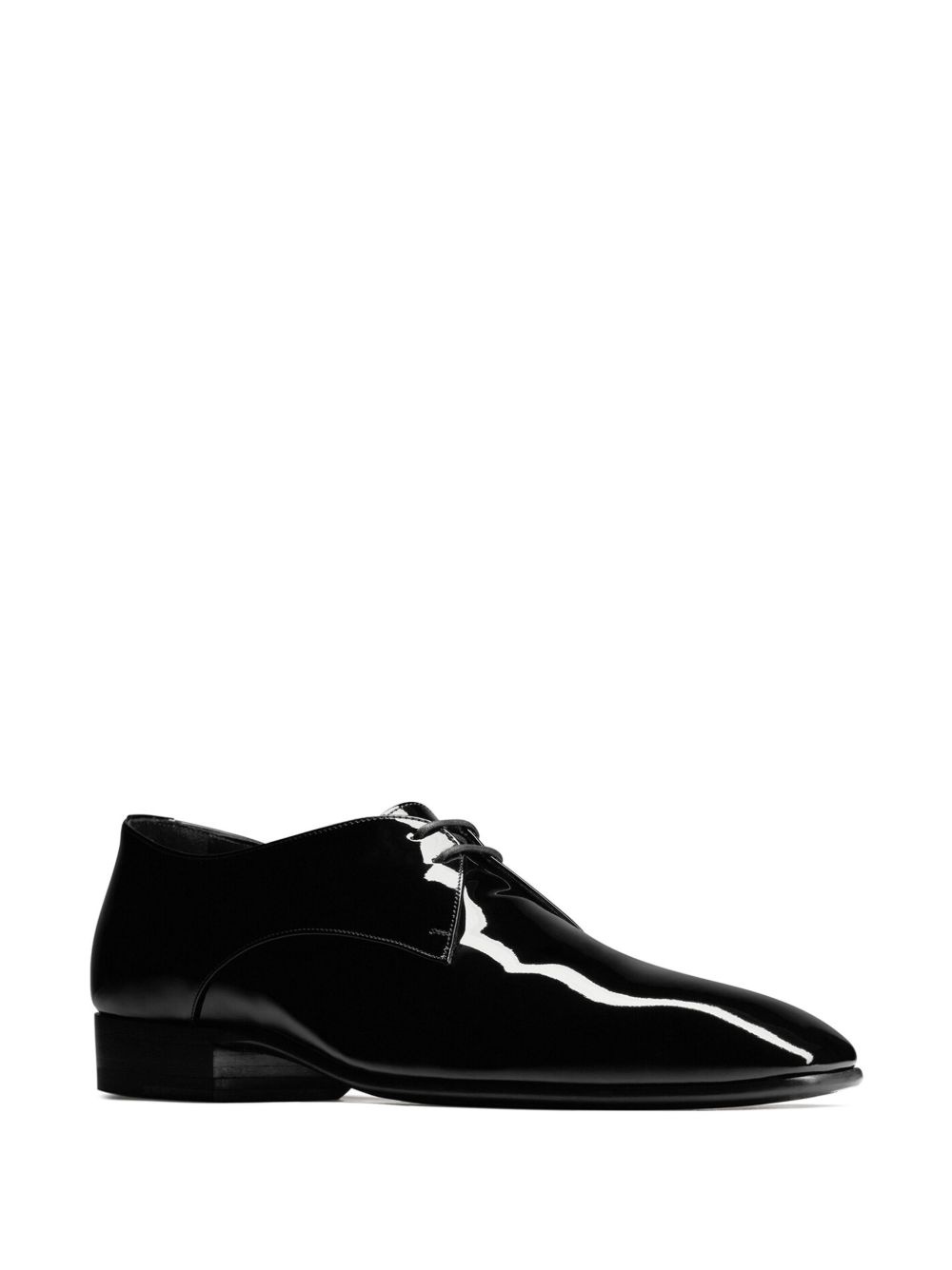 patent-finish leather loafers - 2
