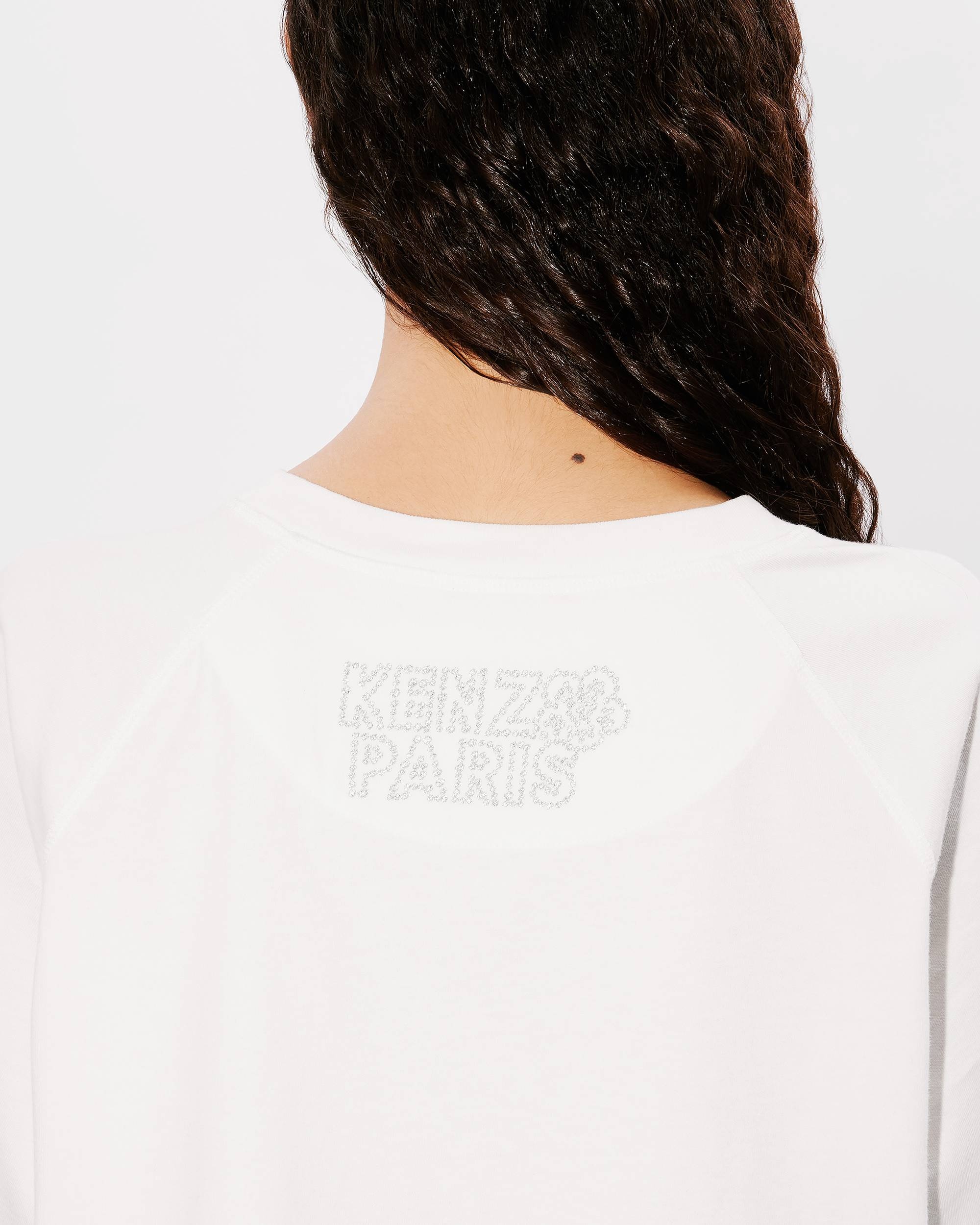 'KENZO Constellation' embroidered cropped T-shirt - 6