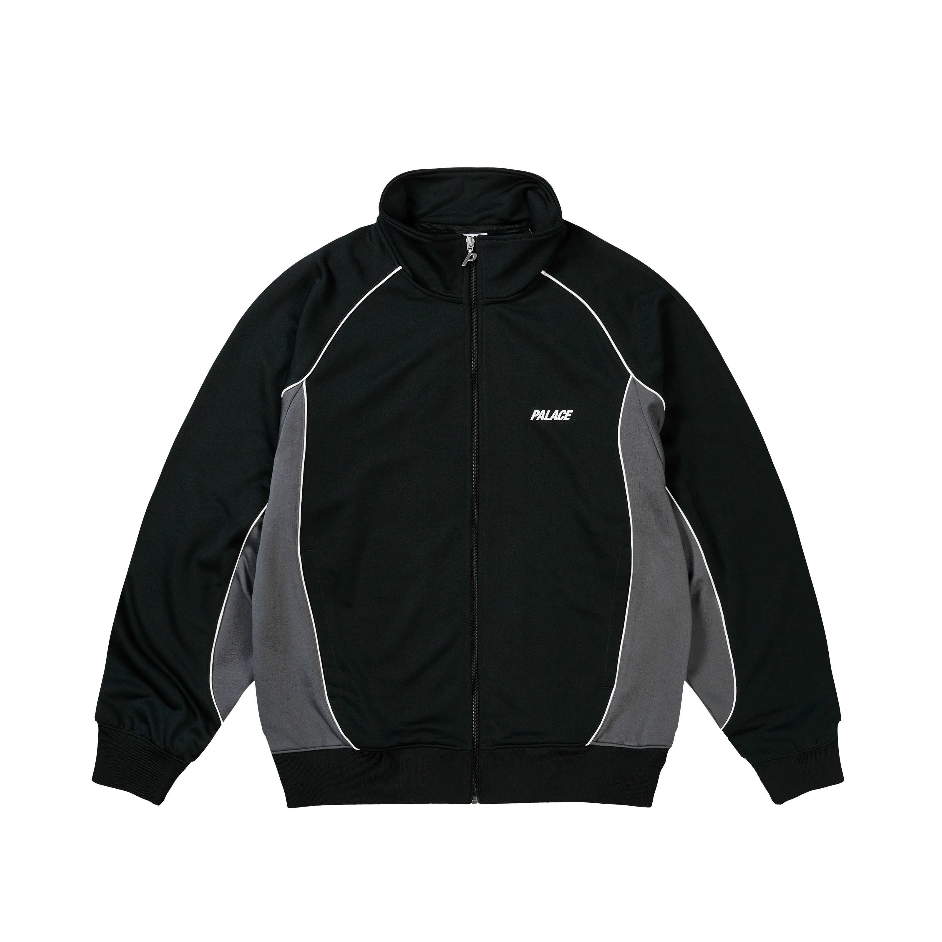 PALACE TRACKSUIT JACKET BLACK - 1