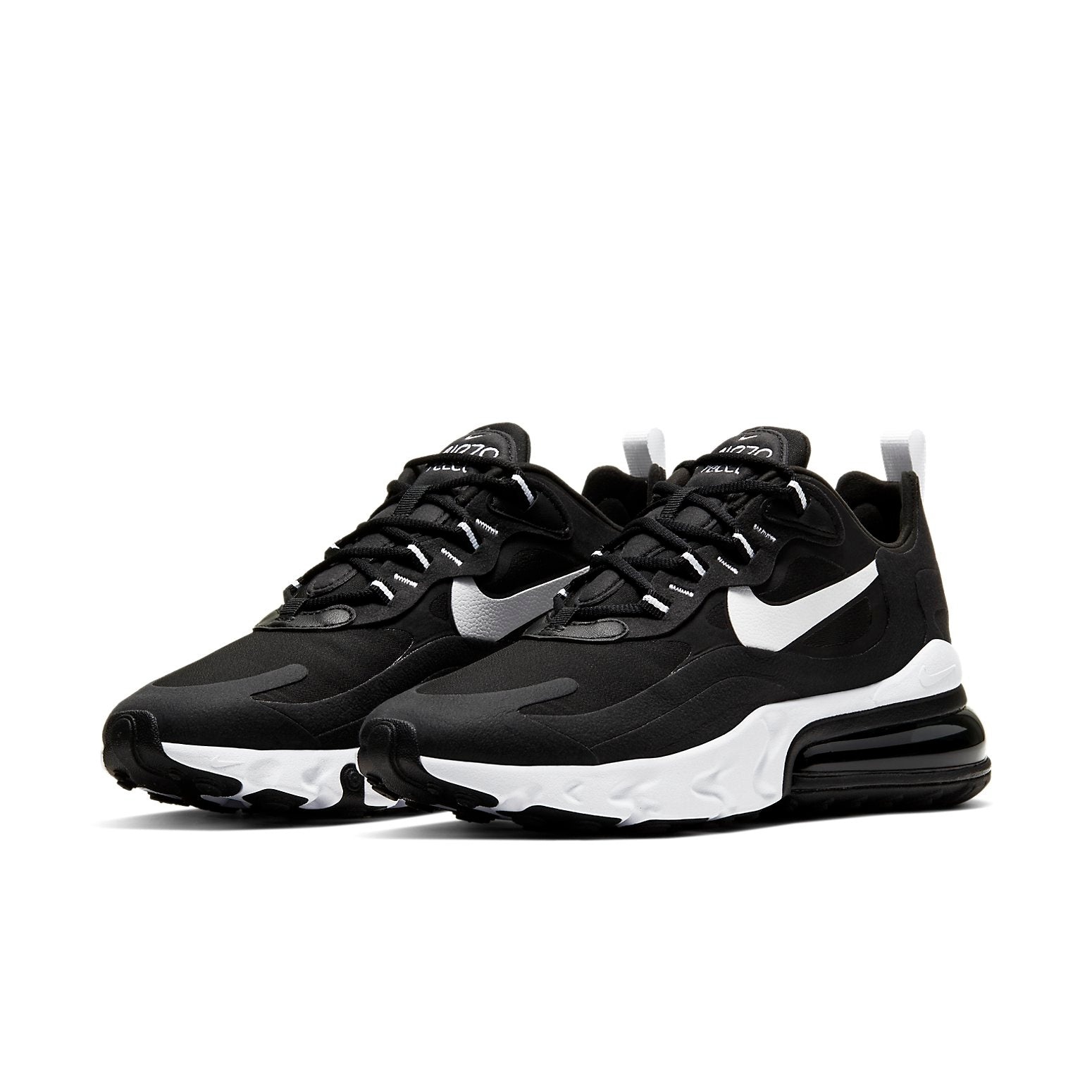 (WMNS) Nike Air Max 270 React 'Black Summit White' CI3899-002 - 3