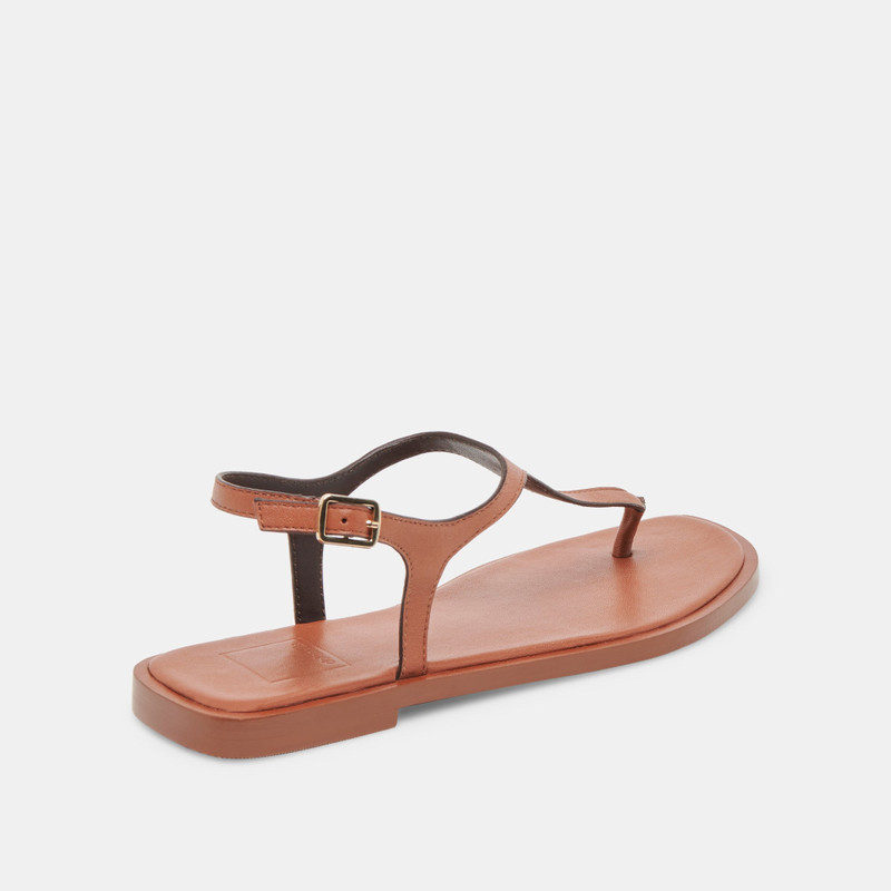 RAYE SANDALS TAN LEATHER 3