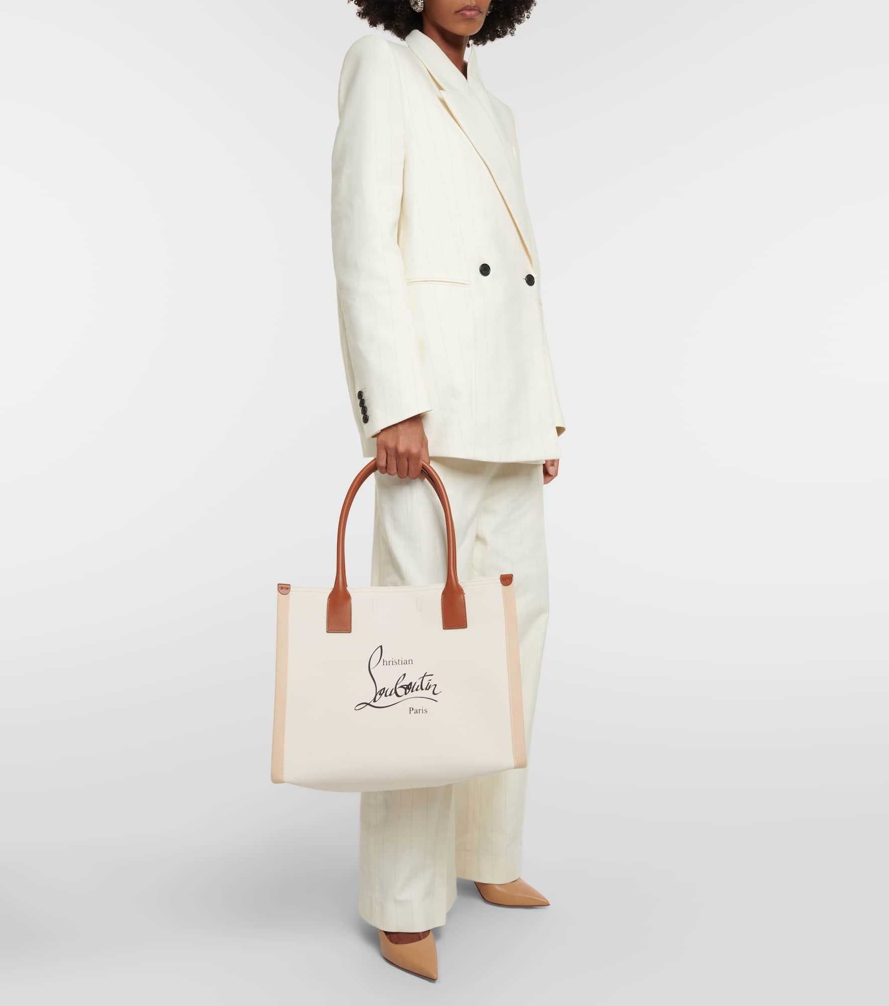 Nastroloubi Large canvas tote bag - 5