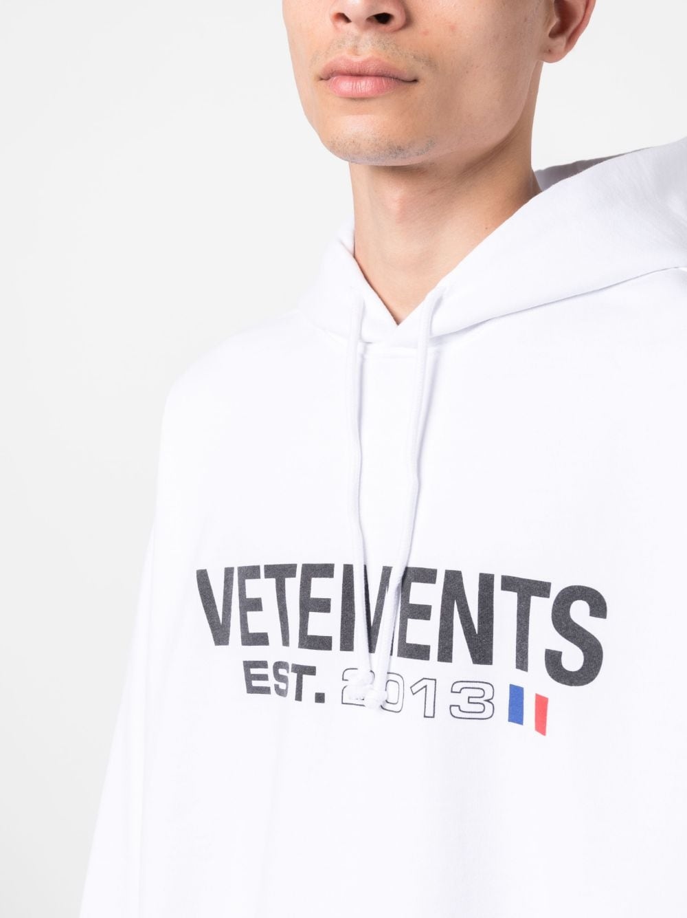 logo-print hoodie - 6