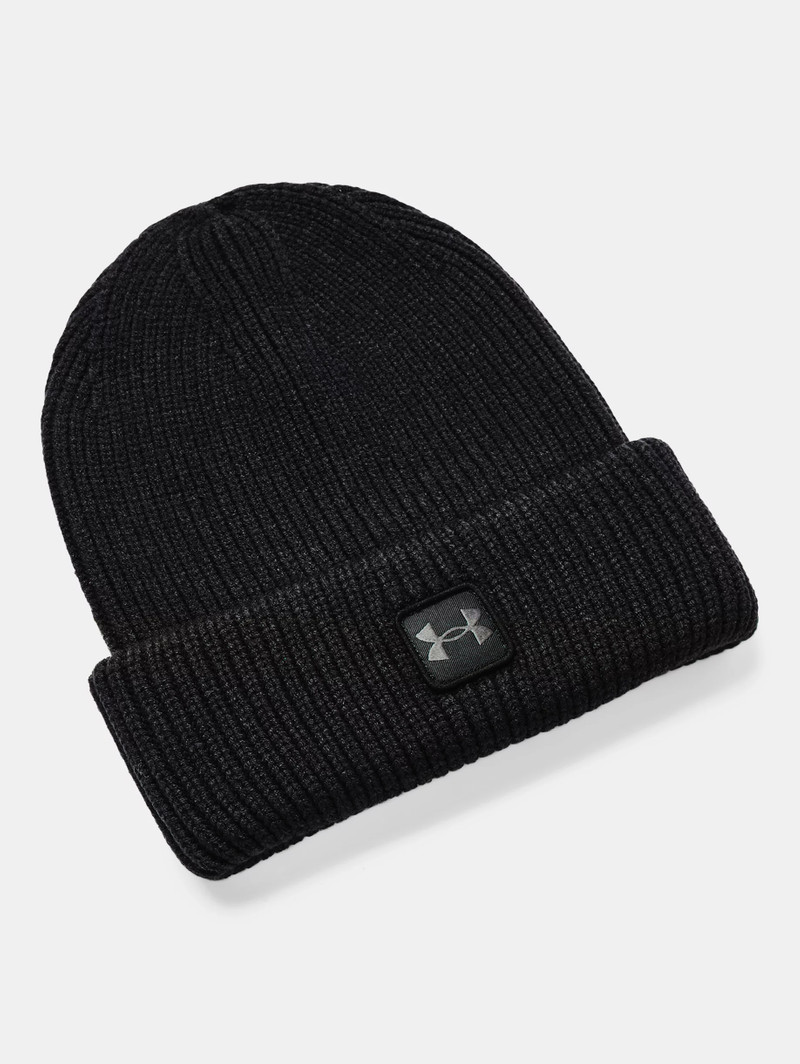 Men's UA Halftime Ribbed Beanie - 1