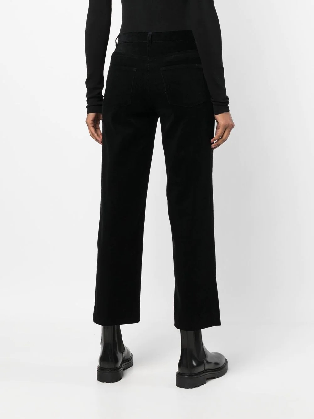 low-rise cropped jeans - 4