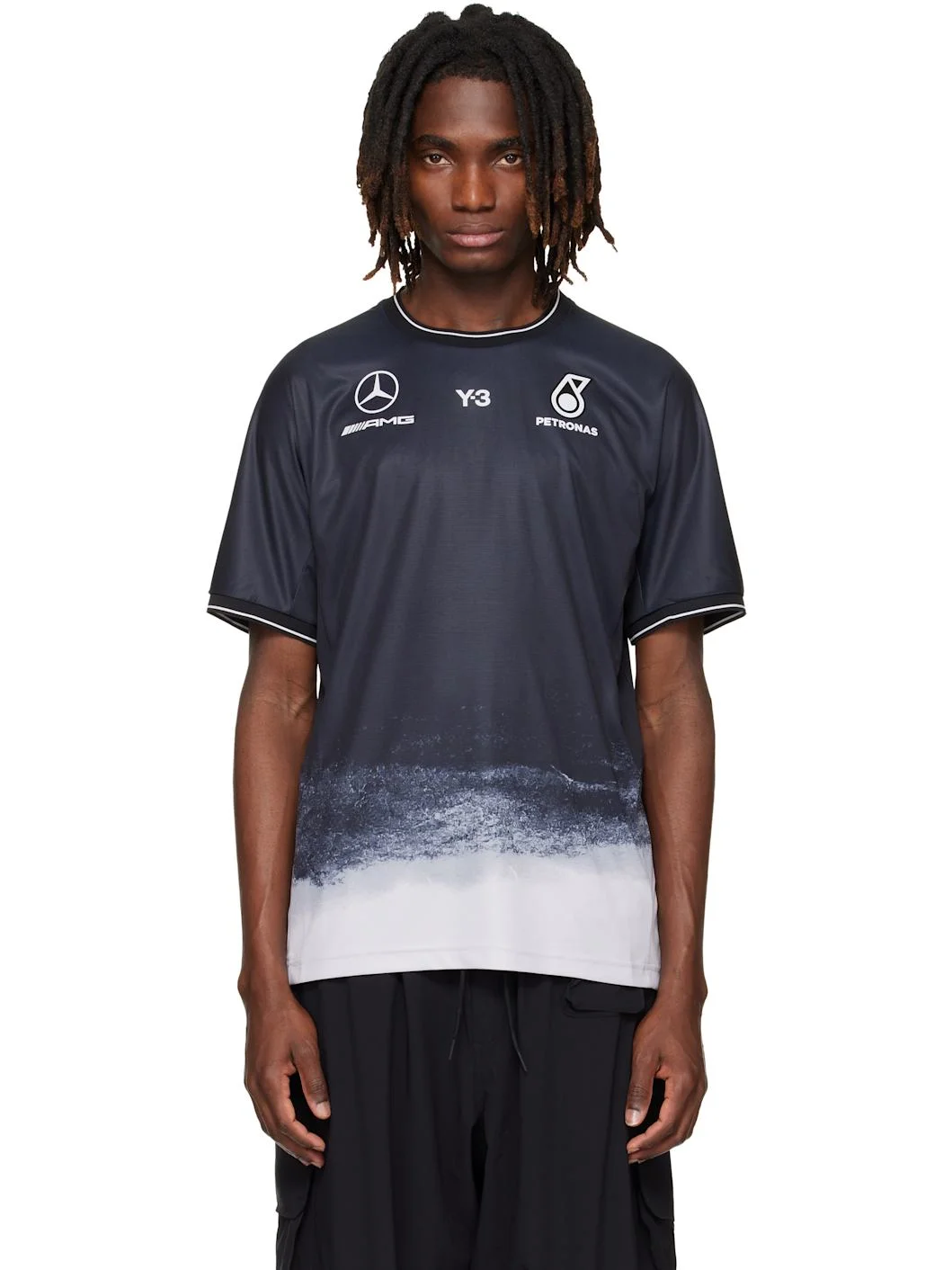 Black Mercedes-AMG F1 Edition Mechanics Jersey T-shirt - 1