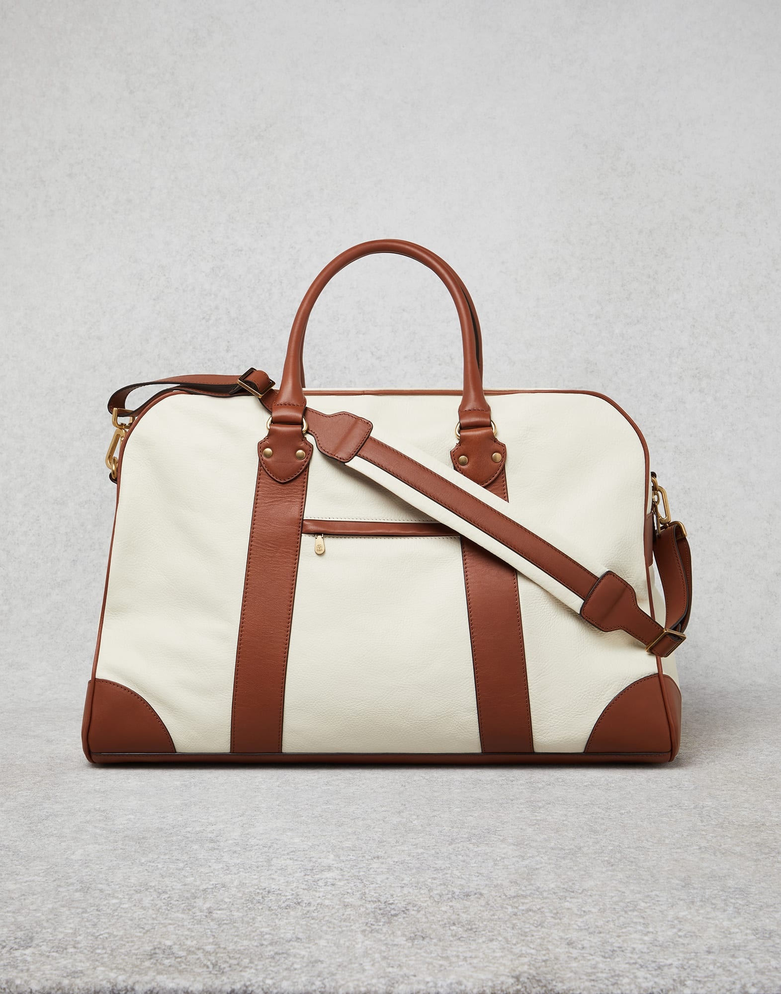 Grained leather street bag - 2