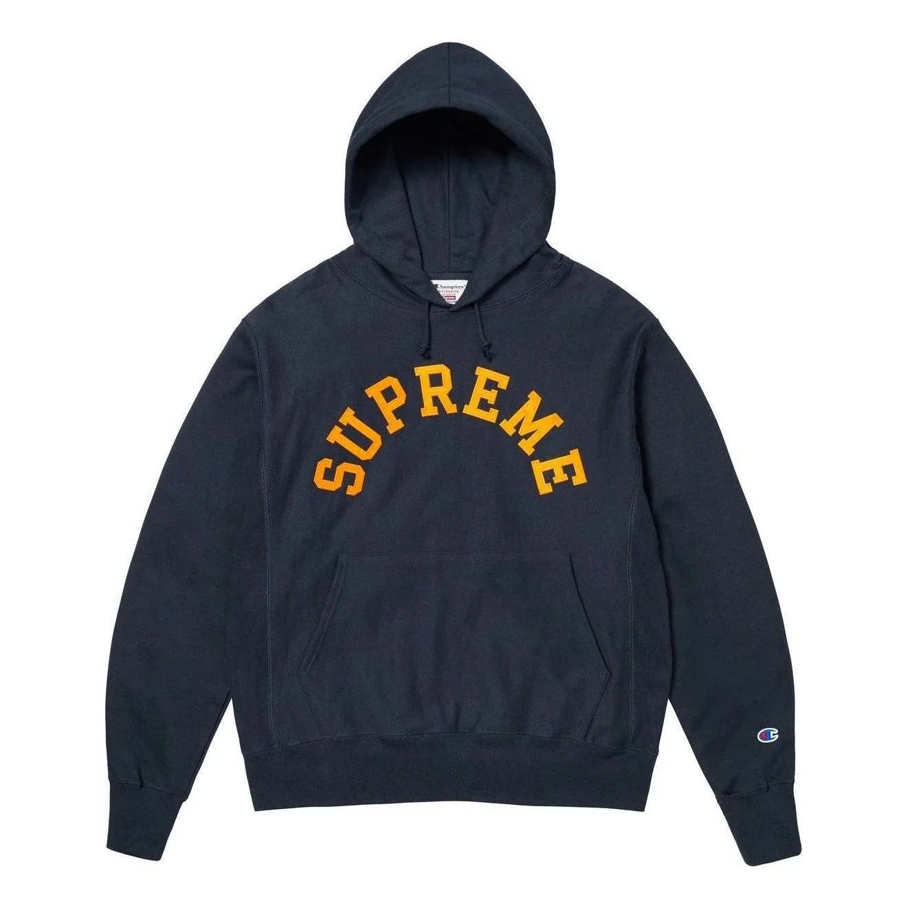Supreme Champion Hooded Sweatshirt 'Navy' SS25SW57-NAVY - 1