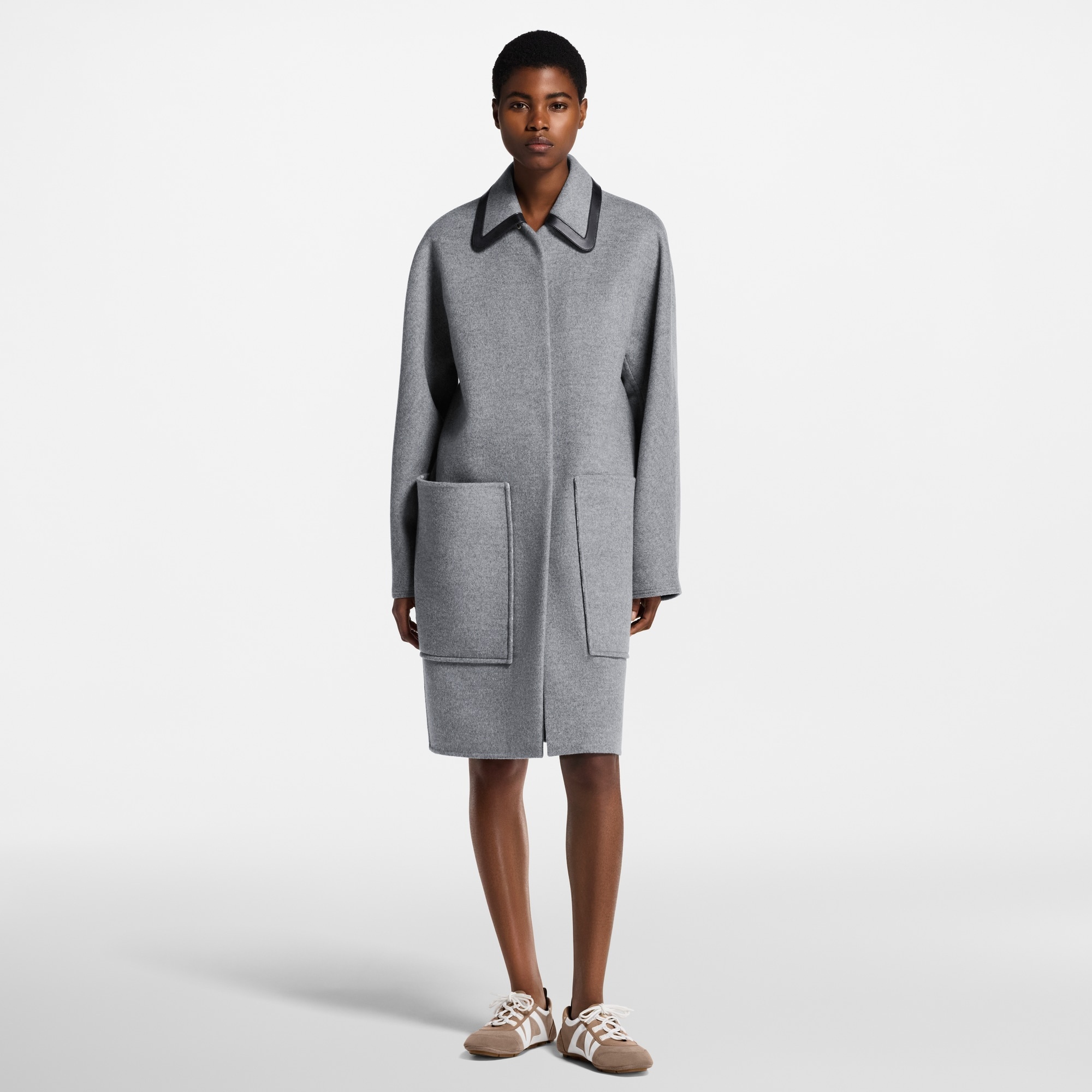 Removable Collar Double Face Coat - 6