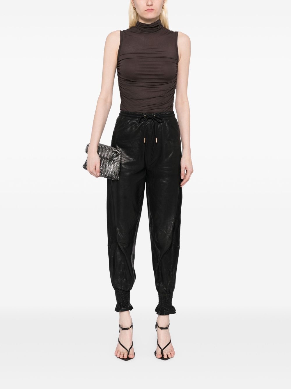 The London leather trousers - 2