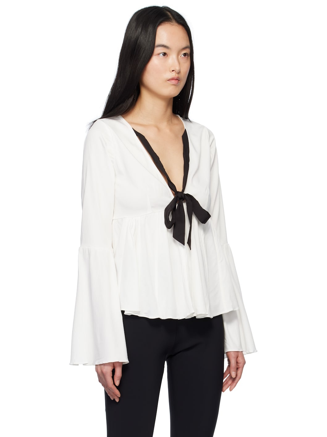 White Naomi Blouse - 2
