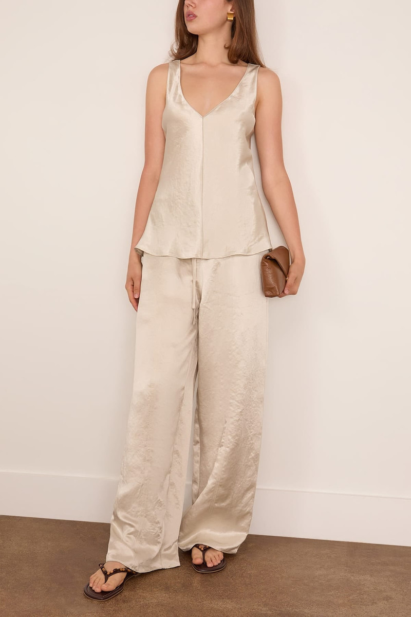 MARIA McMANUS Basketball Trouser in Champagne outlook