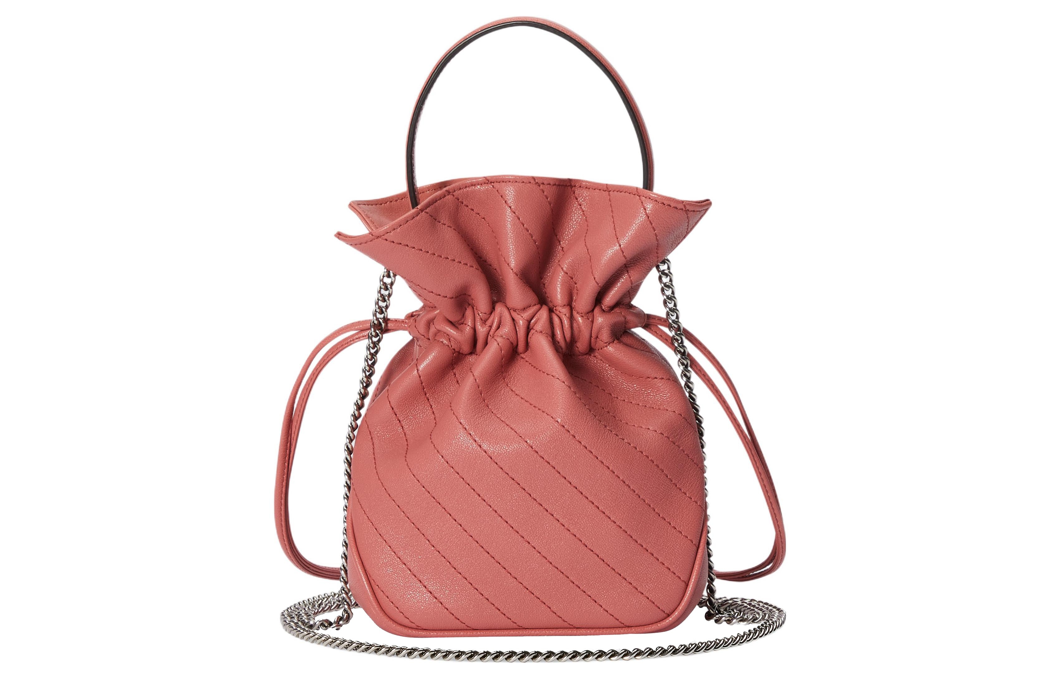 (WMNS) Gucci Blondie Mini Bucket Bag 'Pink' 760313-AACP7-6701 - 3