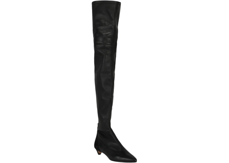 Givenchy Givenchy Over-The-Knee Kitten Heel Boots Black (Women's) outlook