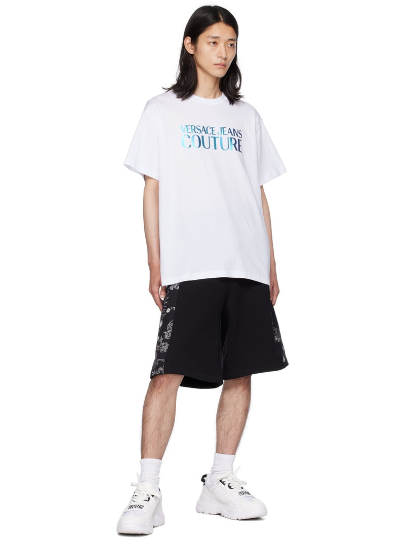 VERSACE JEANS COUTURE White Speedtrack Sneakers outlook