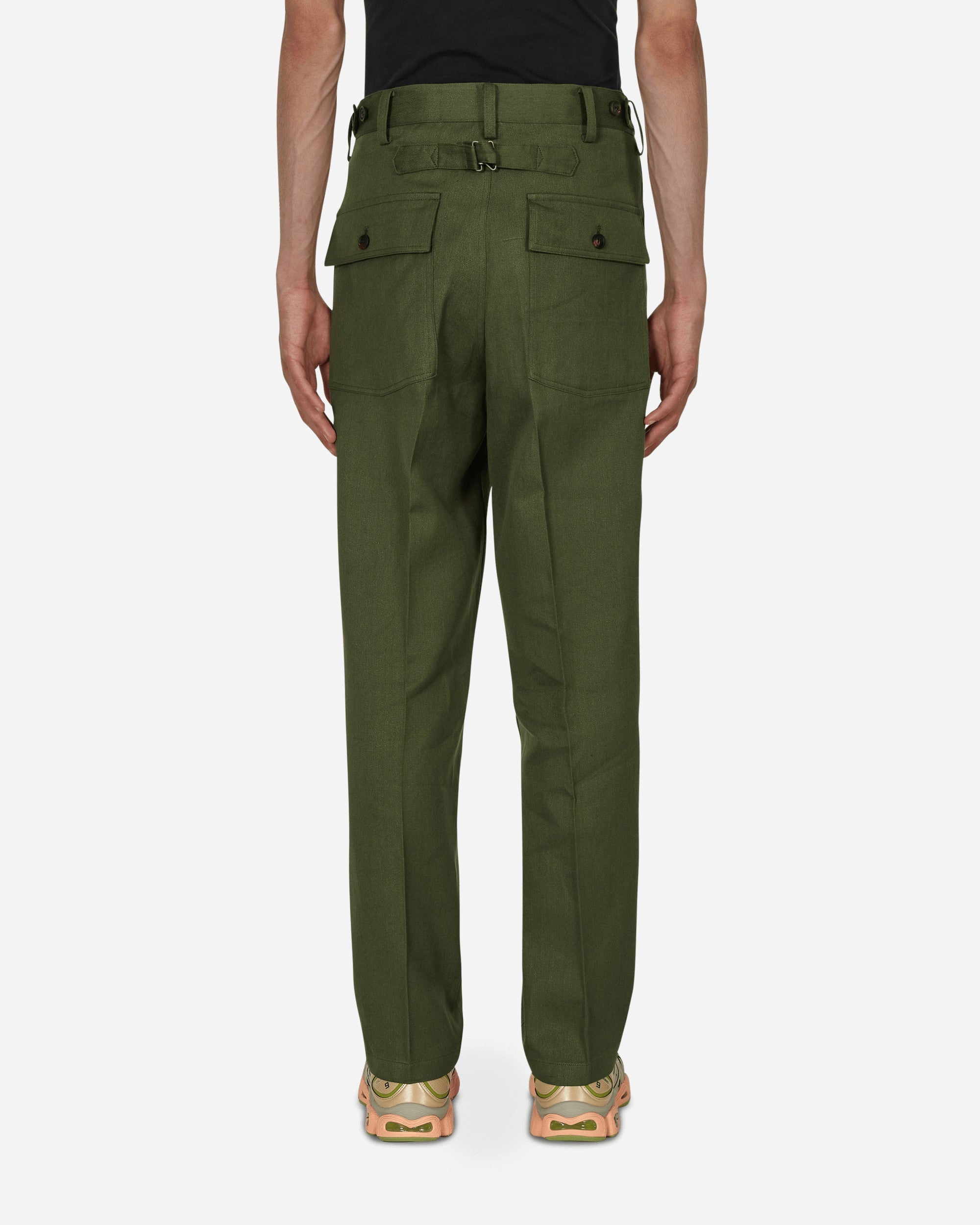 visvim Alda Pants (L/W) Green | slamjam | REVERSIBLE