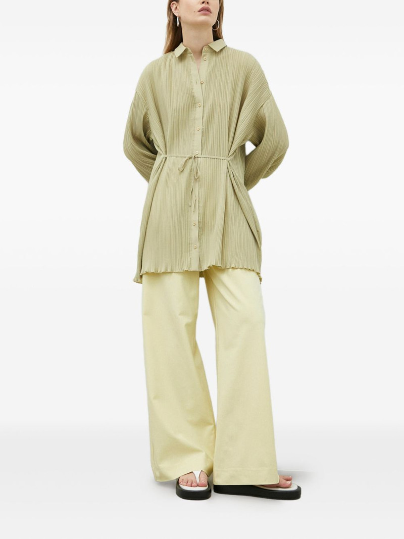 SAMSØE SAMSØE pleated tie top outlook