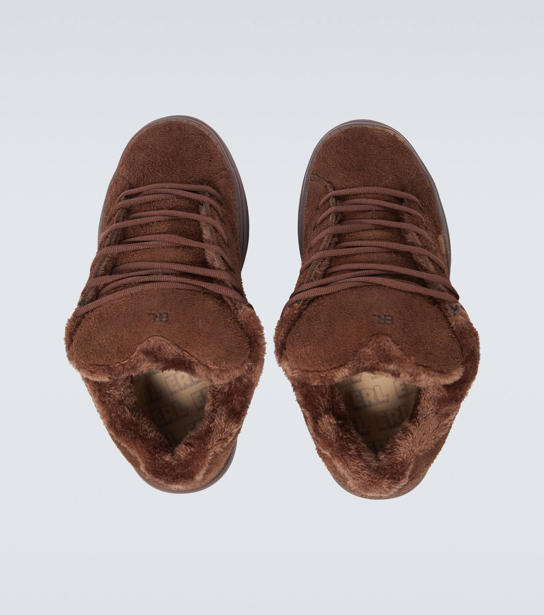 Vamp Skate suede sneakers - 4
