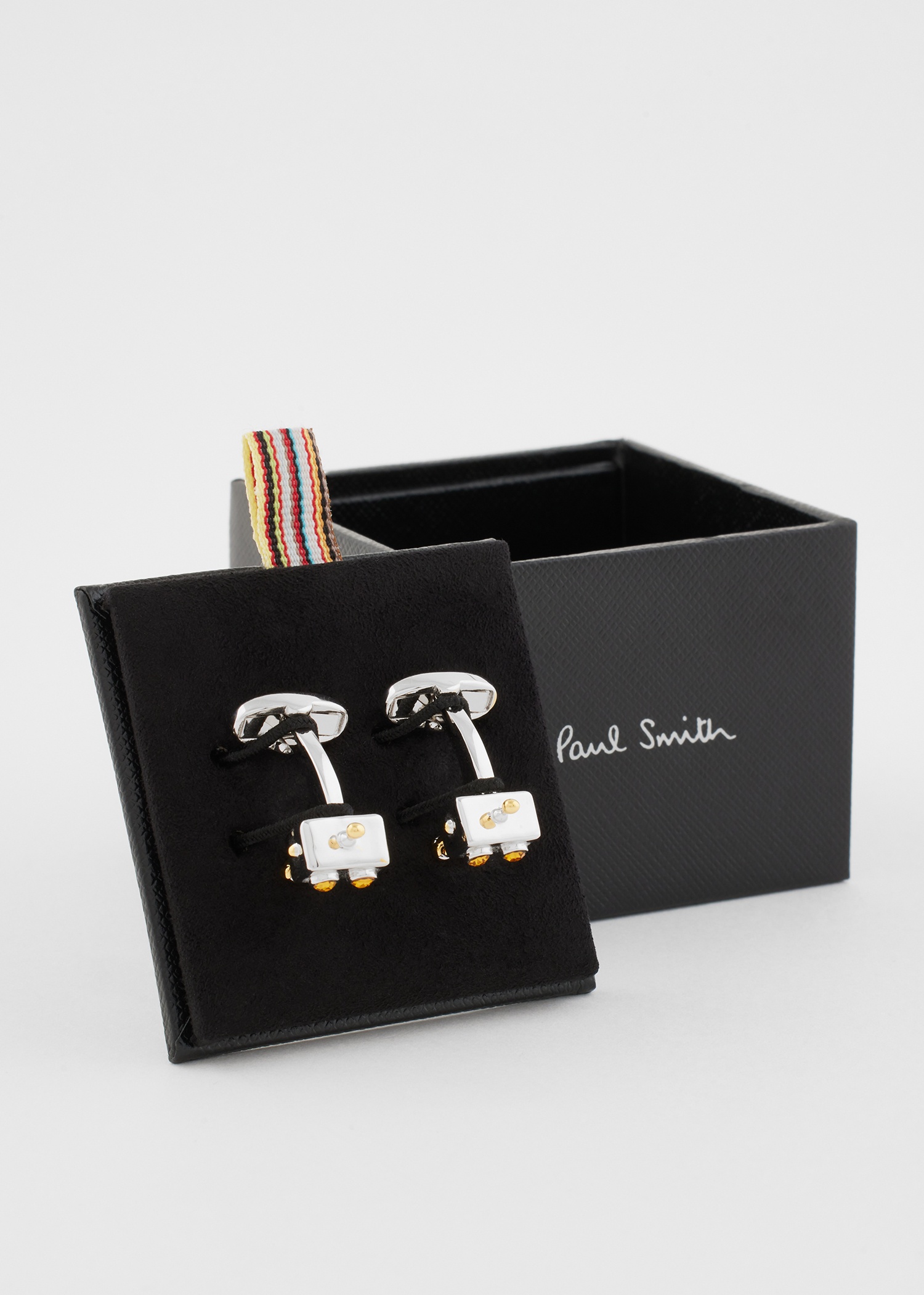 Metallic 'Robot' Cufflinks 4