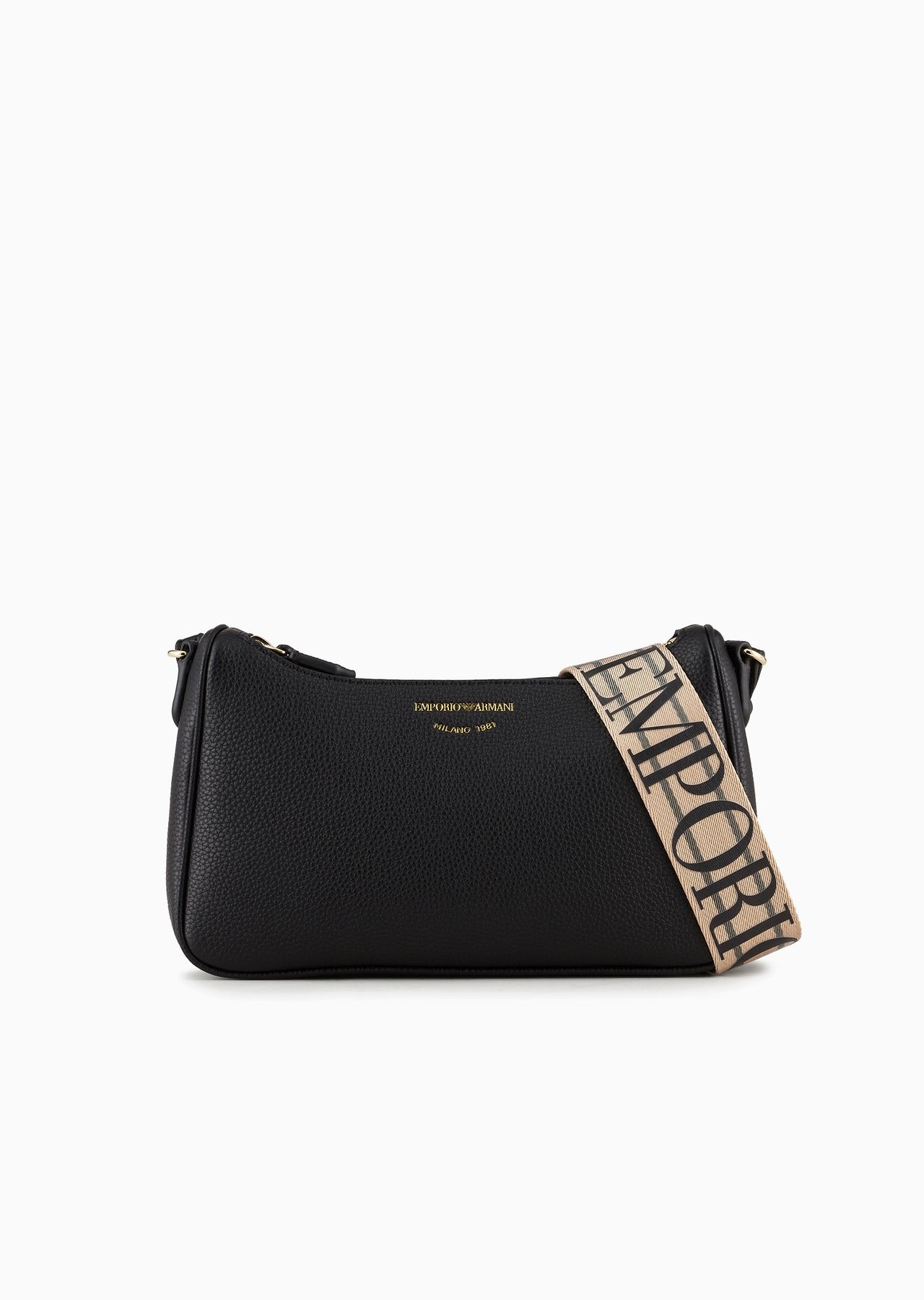 Baguette bag with deer print - 1