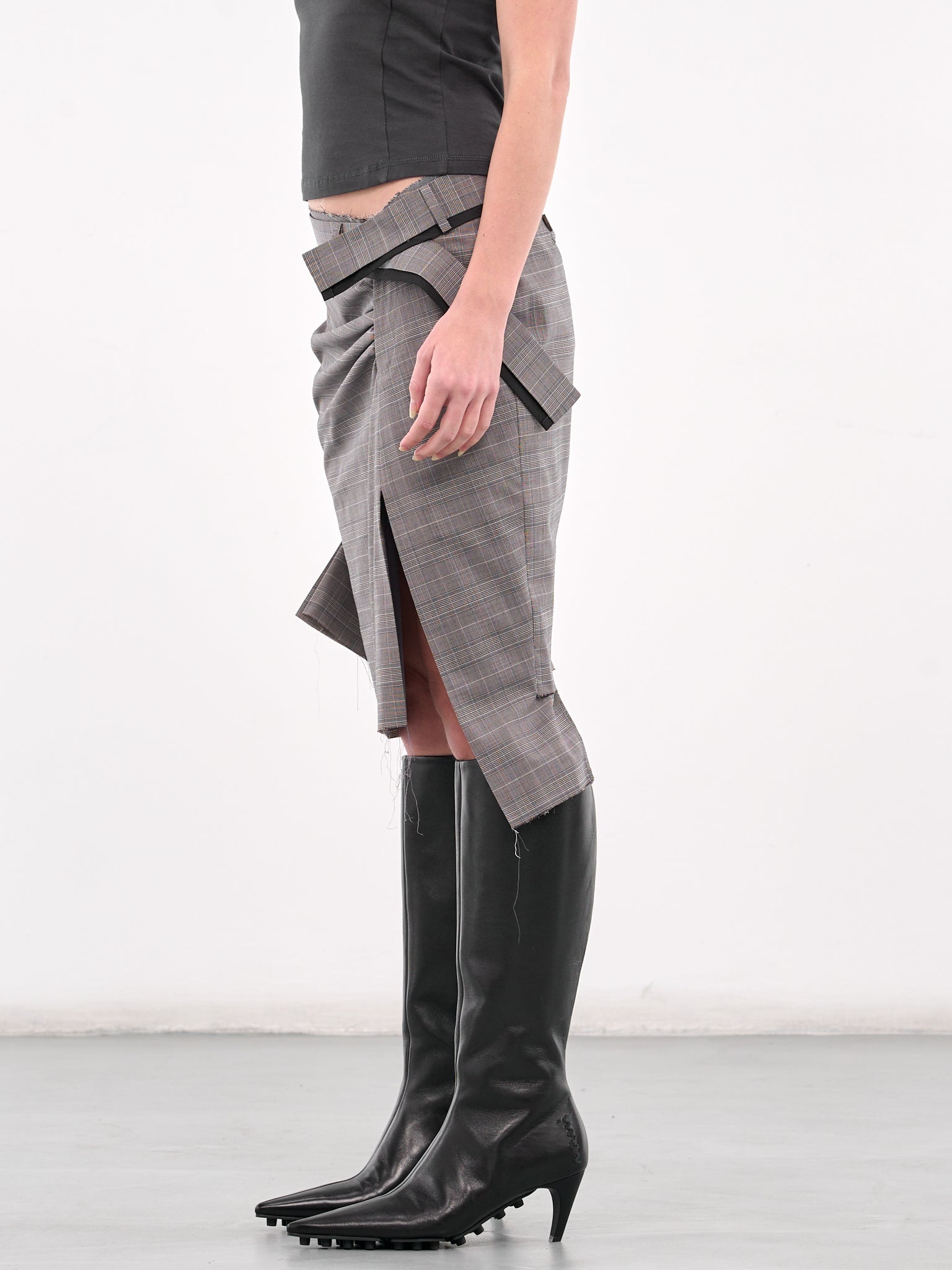Drape Pencil Skirt - 2