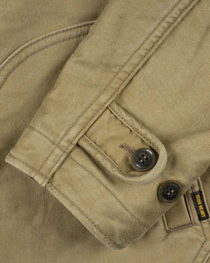 12OZ WHIPCORD LIGHTWEIGHT N1 DECK JACKET - KHAKI 10