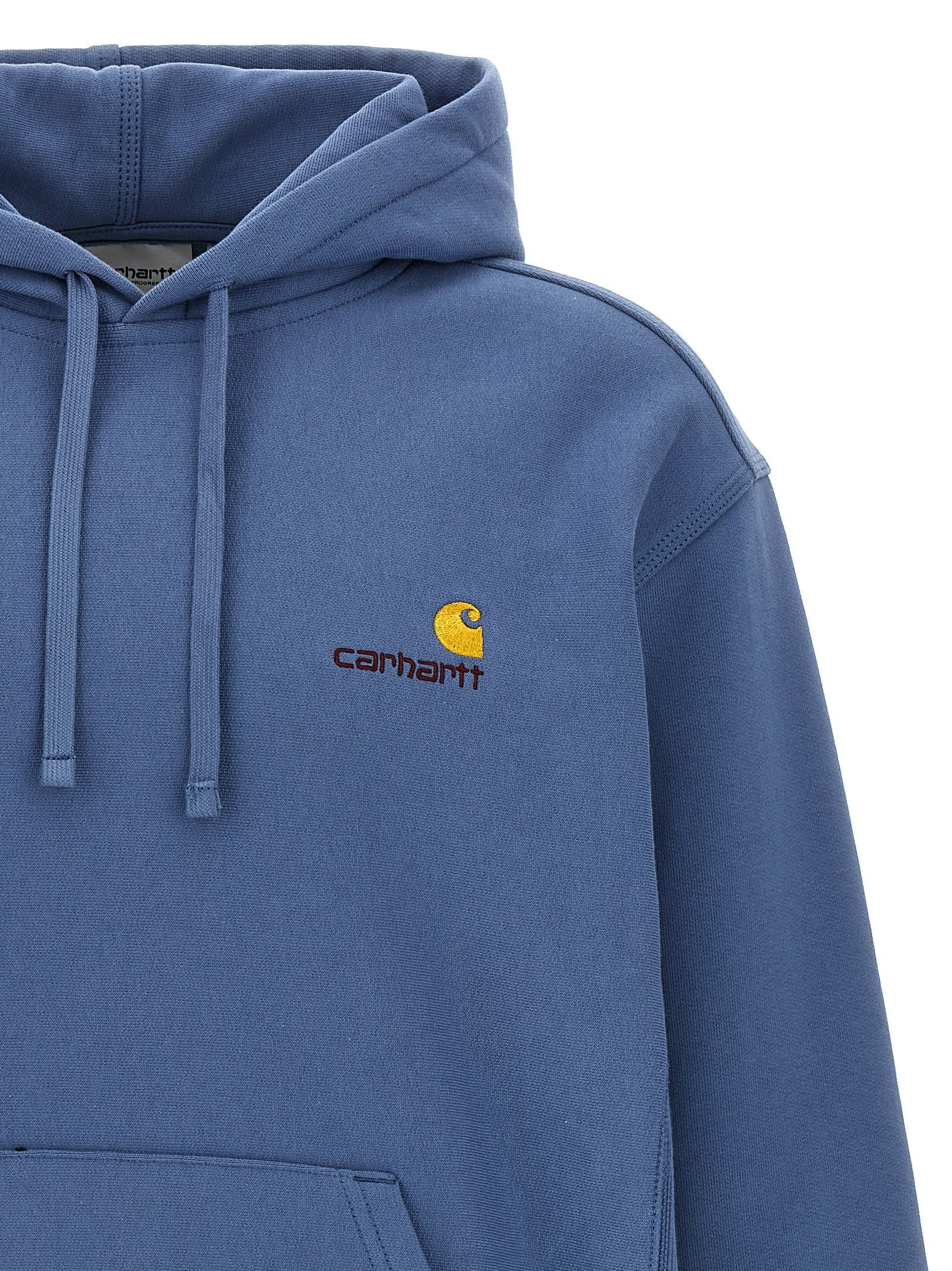 American Script Sweatshirt Blue - 3