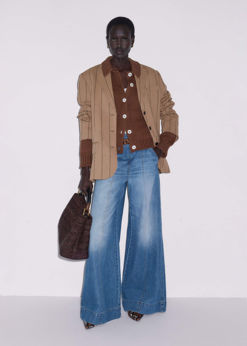 Slim Collared Cardigan 4