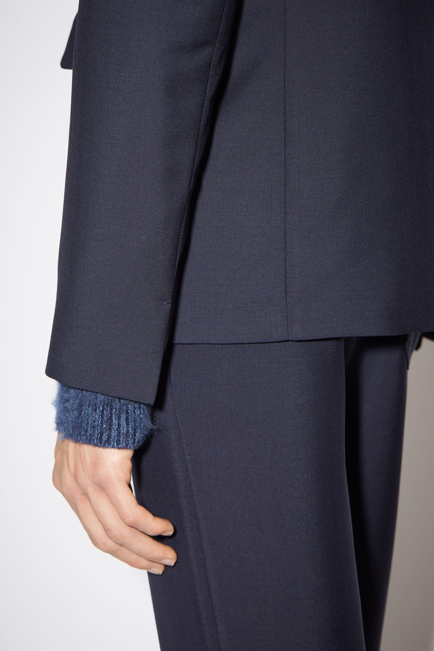 Classic suit jacket - Navy blue - 5