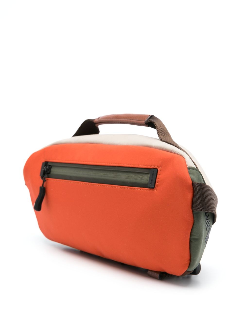 colour block-panel belt bag - 3