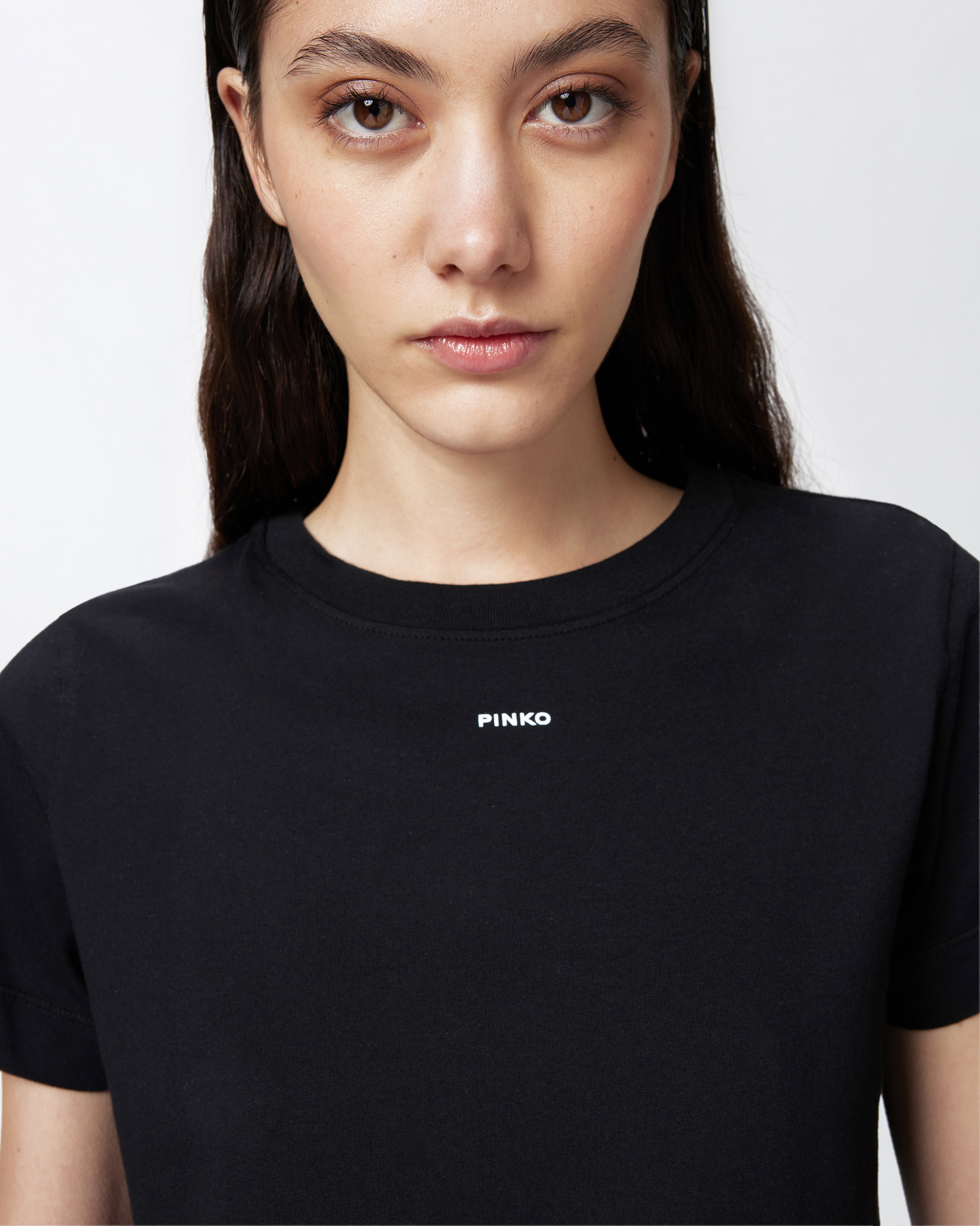 T-SHIRT MINI LOGO PINKO - 5