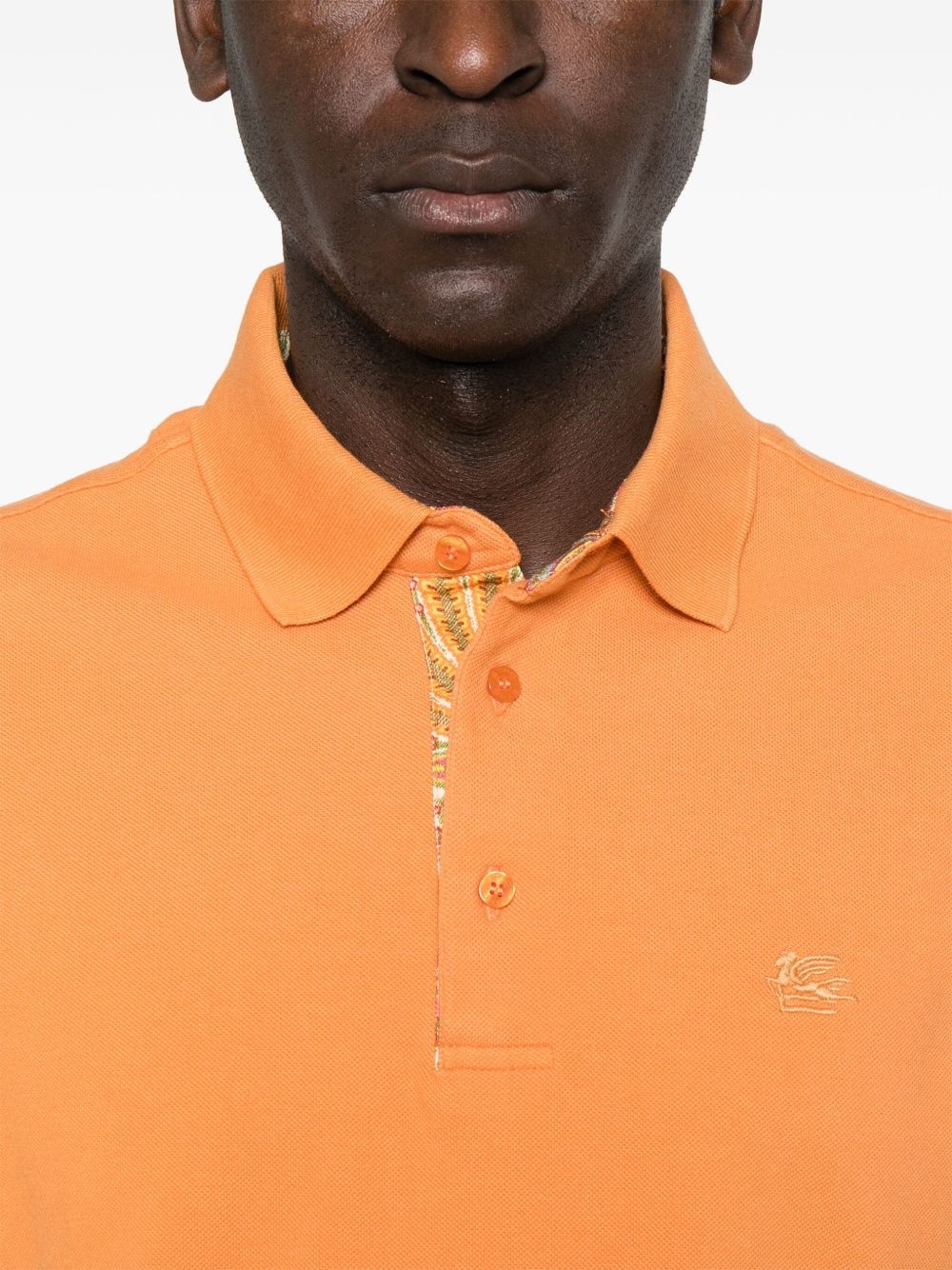 piqué-weave polo shirt - 4