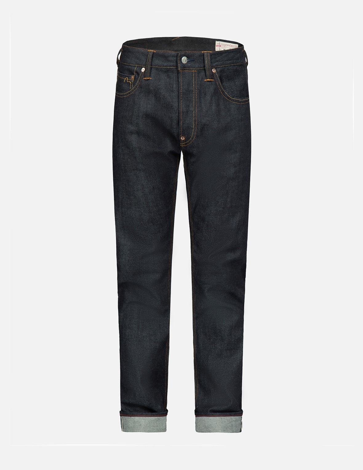 Eagle-pattern Daicock Embroidery Slim-Fit Jeans #2010 - 1