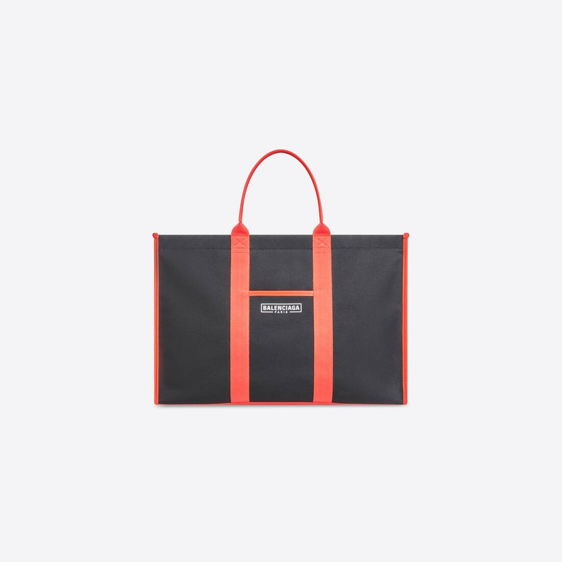 Men's Hardware Large Tote Bag in Black 1
