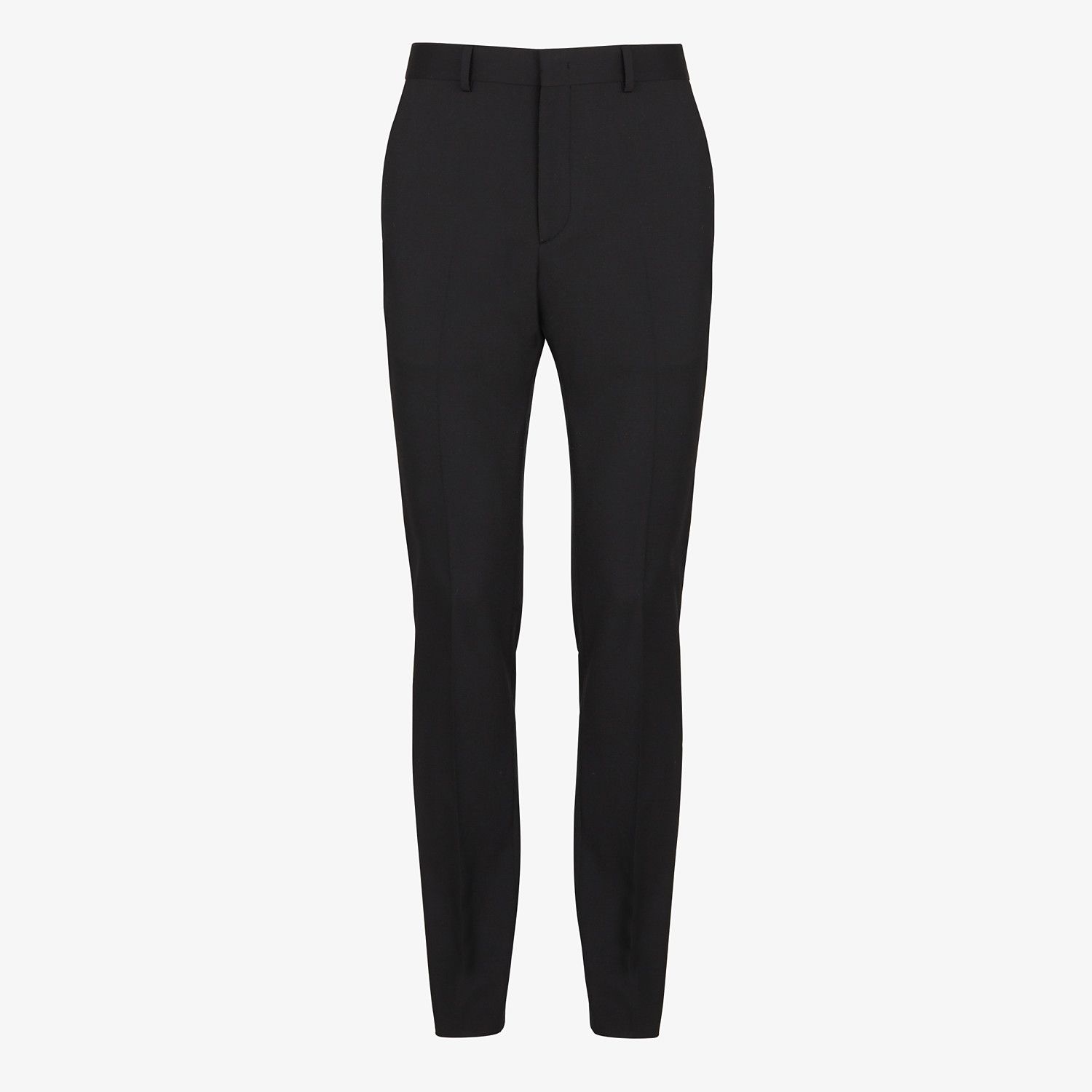 Black wool pants - 1