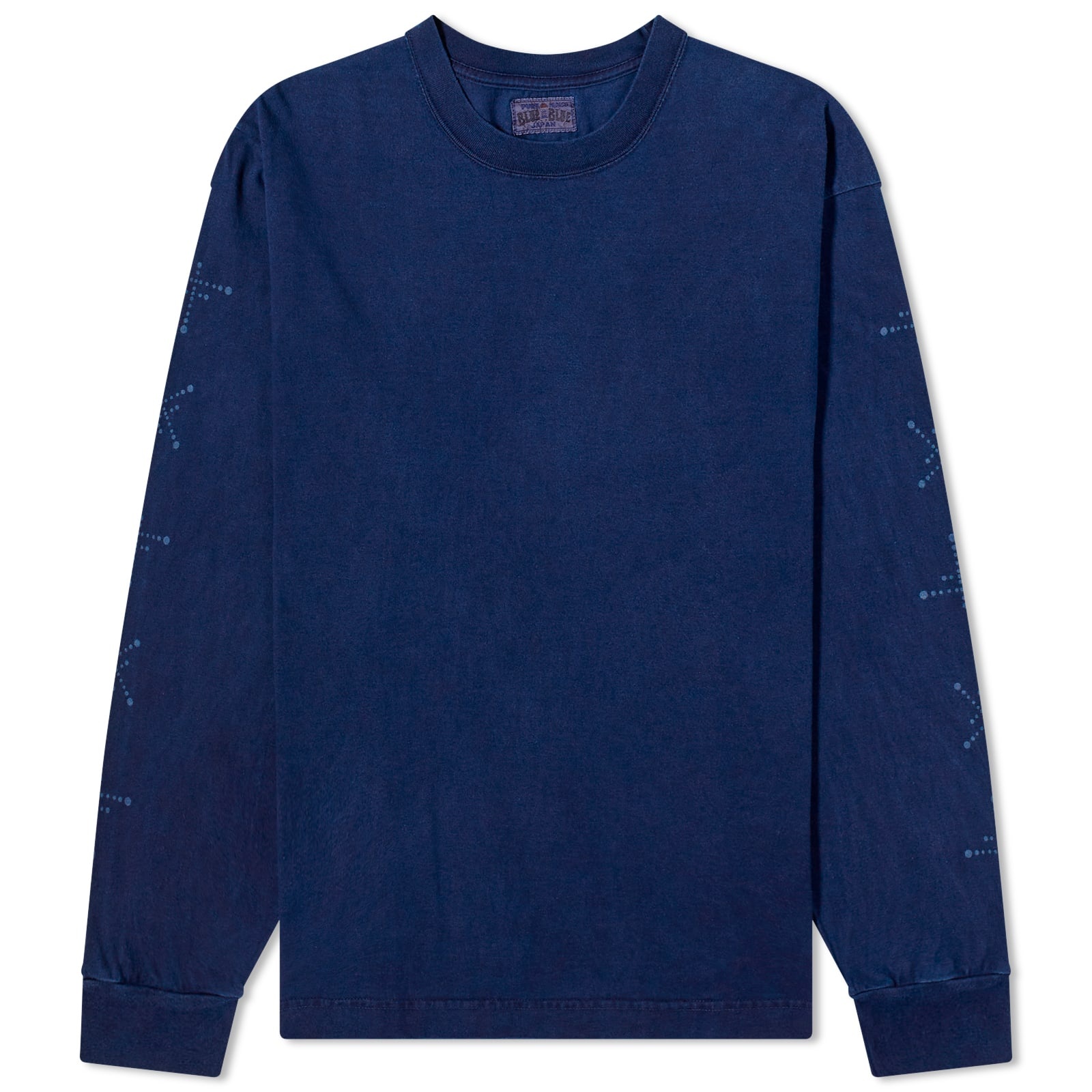 Blue Blue Japan Koborebi Bassen Printed Long Sleeve T-Shirt - 1