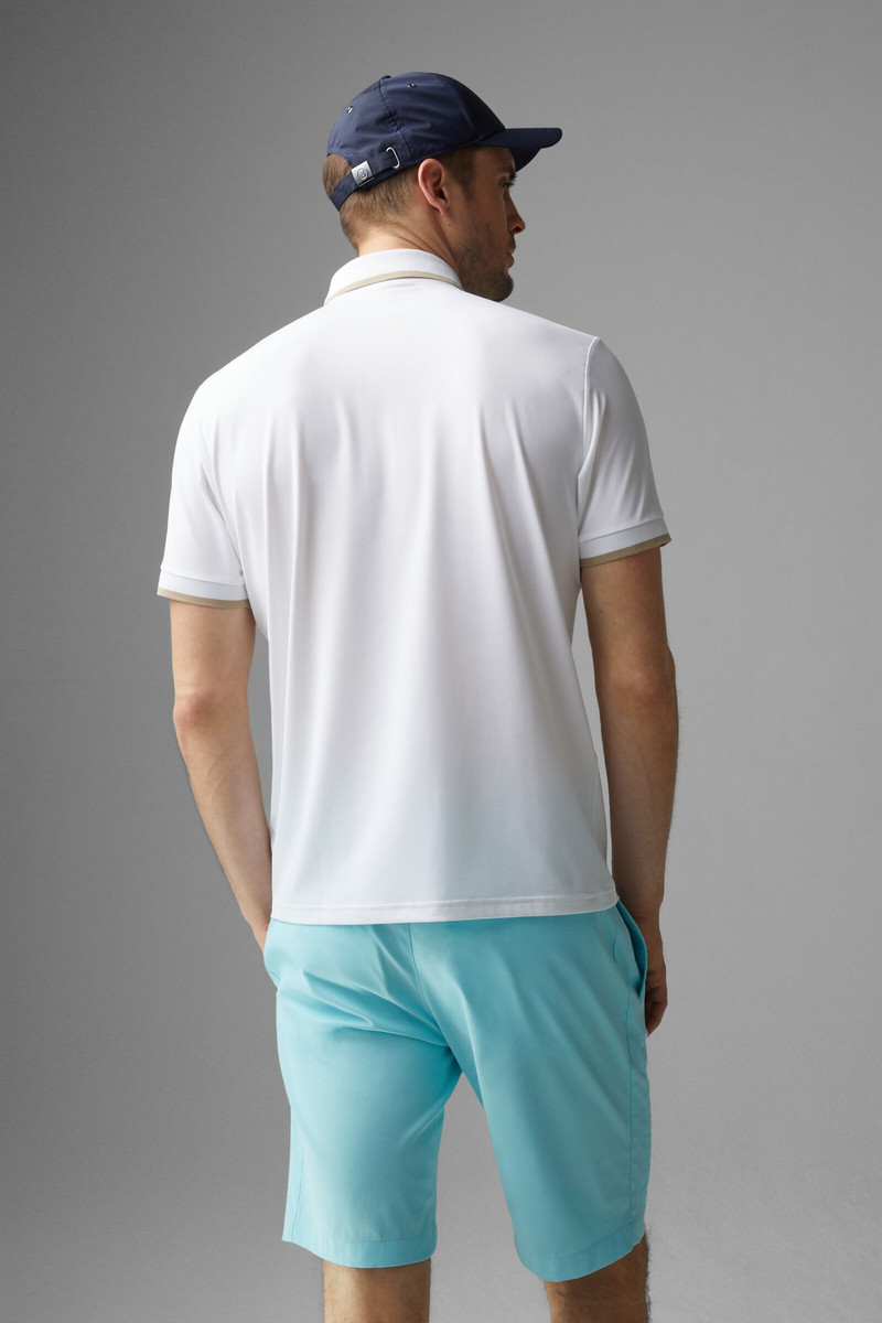 Cody Functional polo shirt in White 3